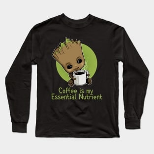 Coffee is my Essential Nutrients Long Sleeve T-Shirt